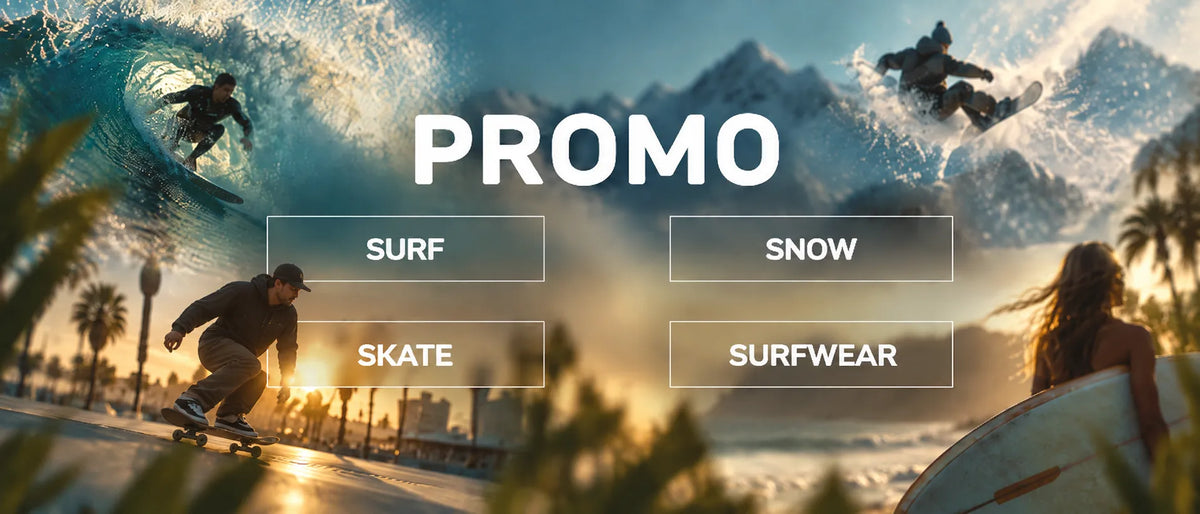 promotions surf snowboard skate et surfwear