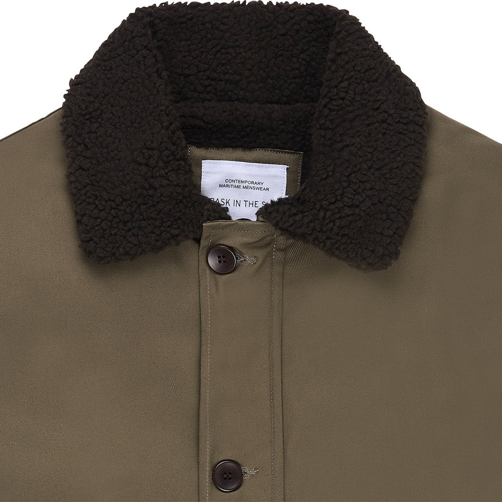 BASK IN THE SUN VESTE KUSHIMA brown