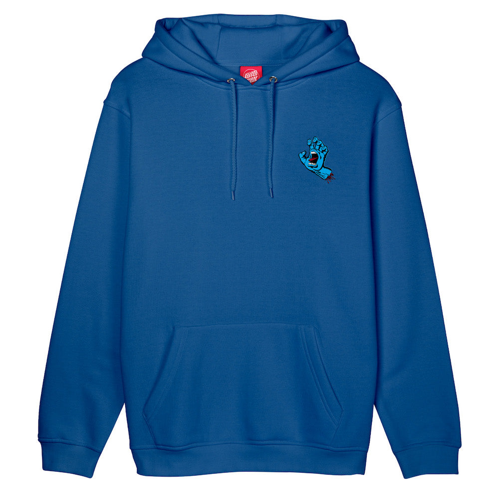 SANTA CRUZ SWEAT SCREAMING HAND CHEST Cobalt
