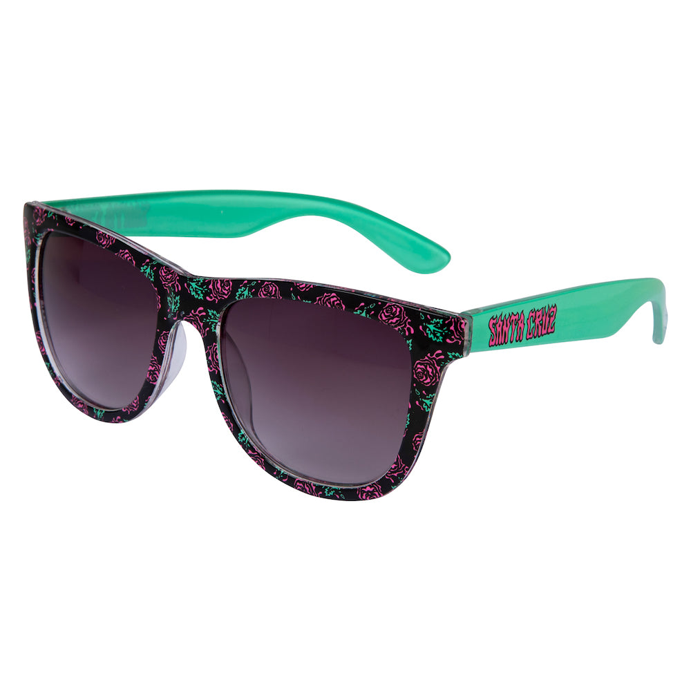 SANTA CRUZ LUNETTES DRESSEN ROSES Black/Turquoise
