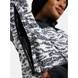BURTON FEMME VESTE DE NEIGE PROWESS JACKET 2.0 True Black/Zebra Camo