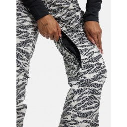 BURTON FEMME PANTALON DE NEIGE MARCY HIGH RISE HIGH STRETCH PANTS Zebra Camo
