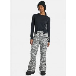 BURTON FEMME PANTALON DE NEIGE MARCY HIGH RISE HIGH STRETCH PANTS Zebra Camo