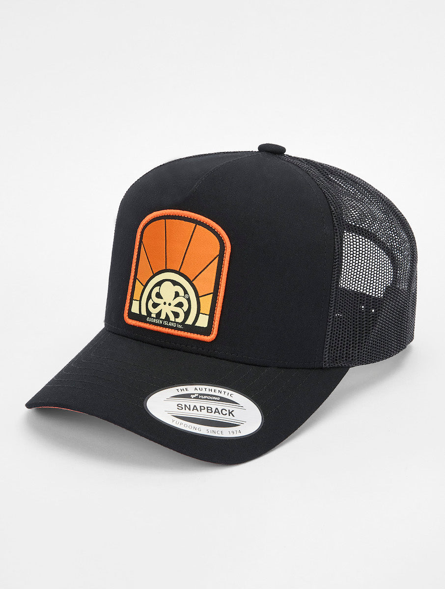 JONSEN ISLAND CASQUETTE TRUCKER OMNIA Black