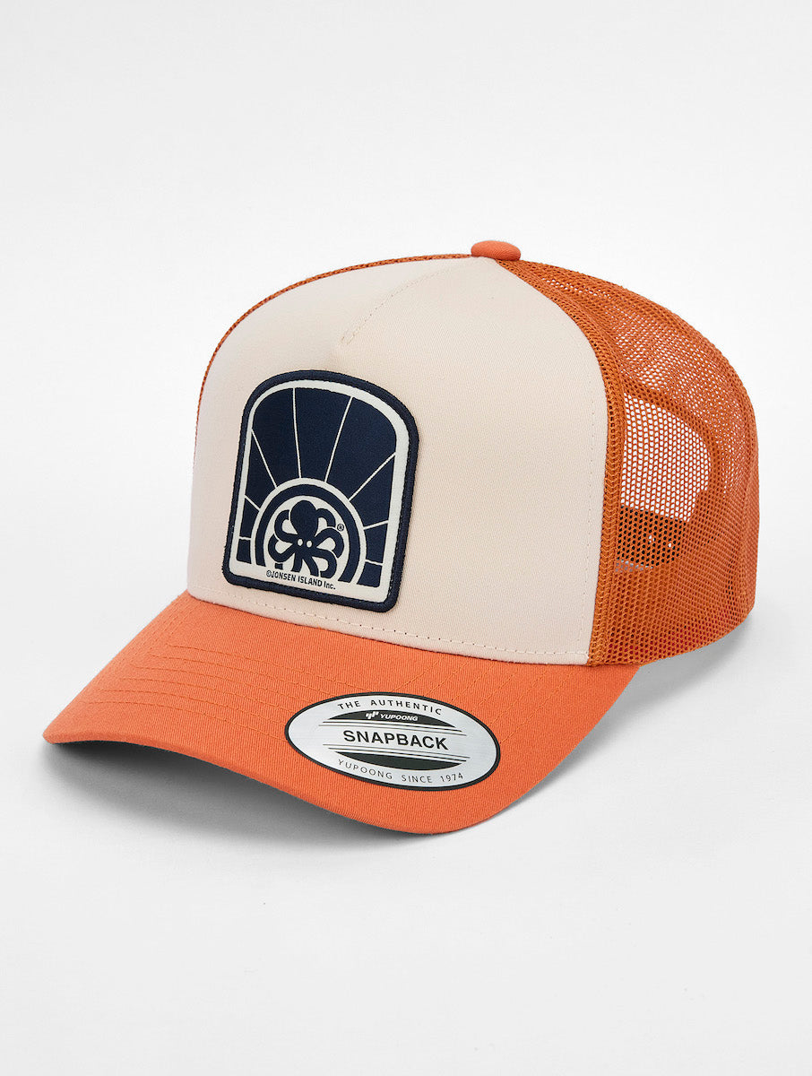 JONSEN ISLAND CASQUETTE TRUCKER OMNIA Orange