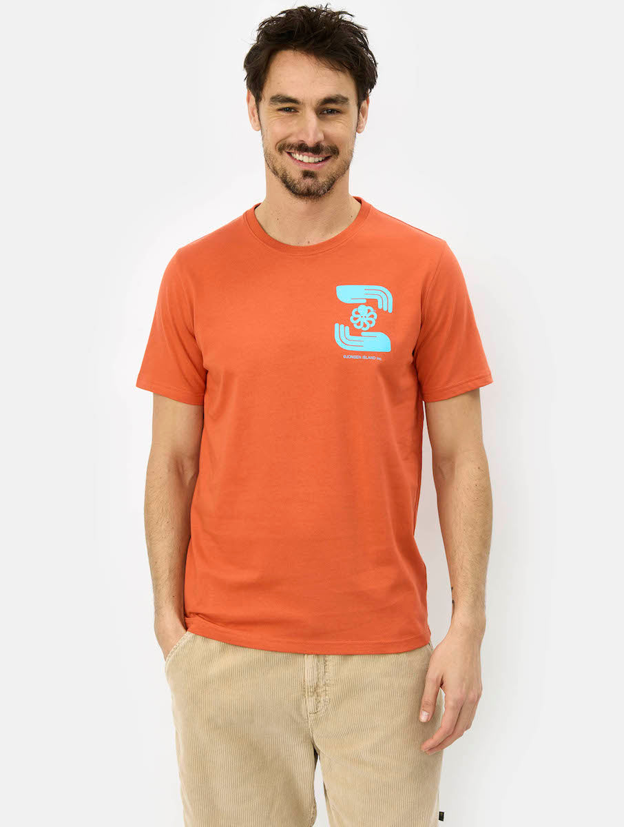 JONSEN ISLAND TEE SHIRT CLASSIC THE FUTUR Red