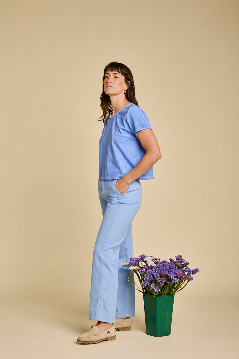 GRAINE PANTALON ECLORE Bleu ciel