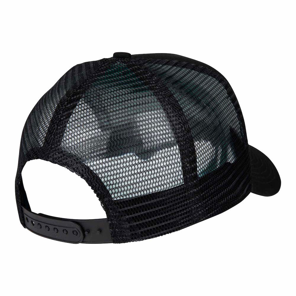 SANTA CRUZ CASQUETTE FLAMING DICE DOT MESHBACK Black