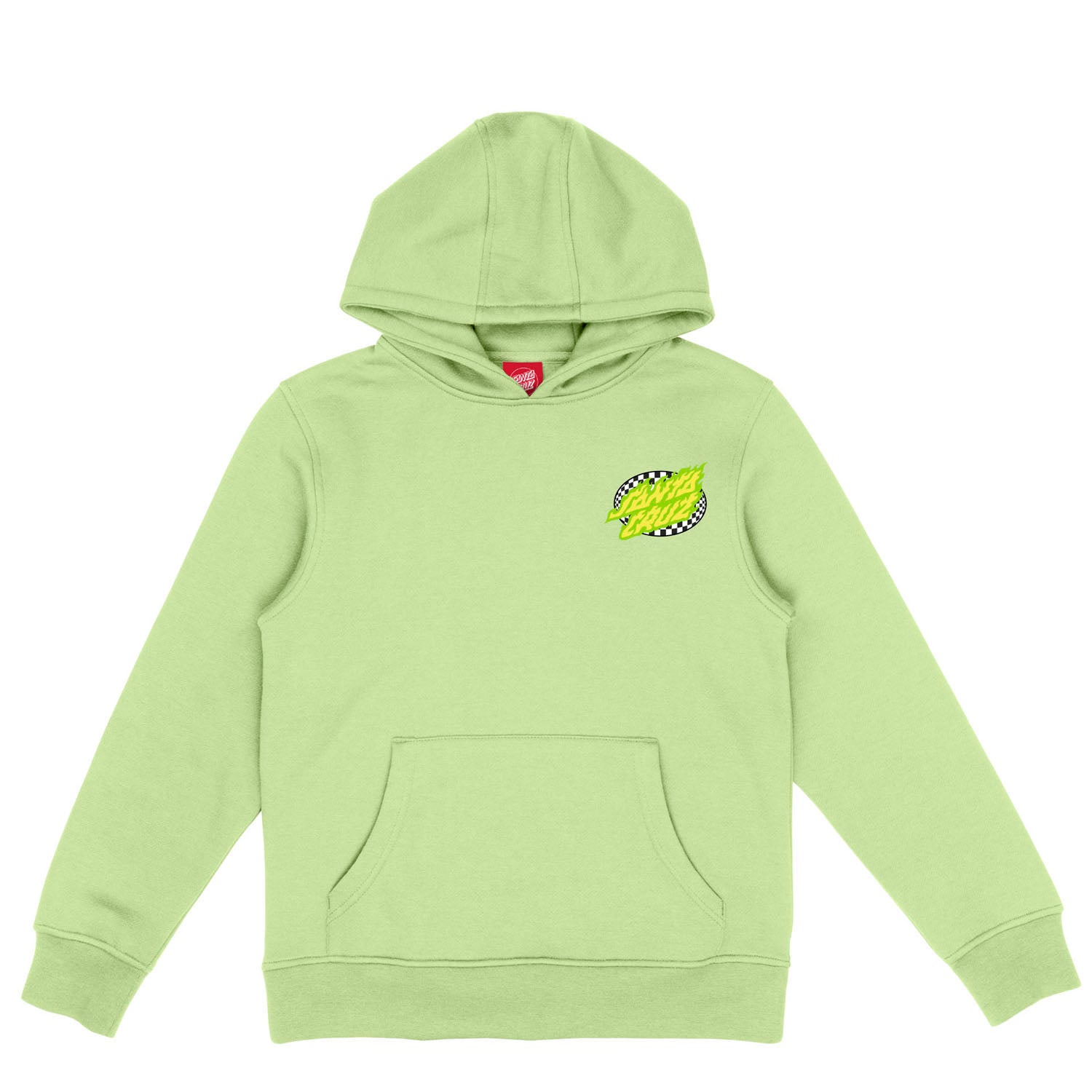 SANTA CRUZ SWEAT HODDIE JUNIOR GOAL FLAME Matcha