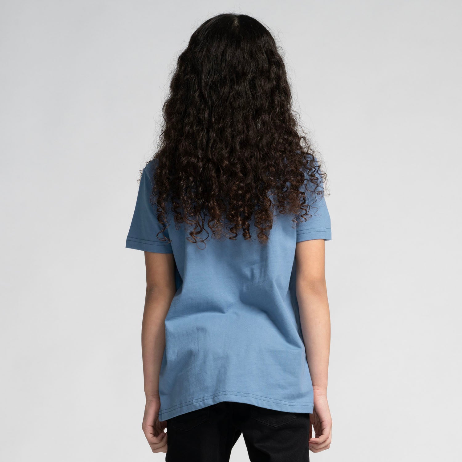 SANTA CRUZ TEE SHIRT JUNIOR SCREAMING HAND Dusty Blue