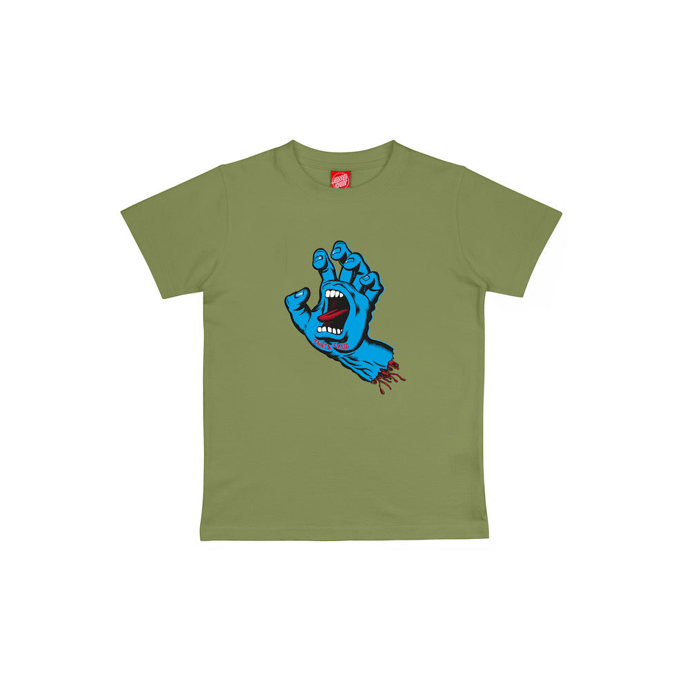 SANTA CRUZ ENFANT TEE SHIRT SCREAMING HAND Iguana