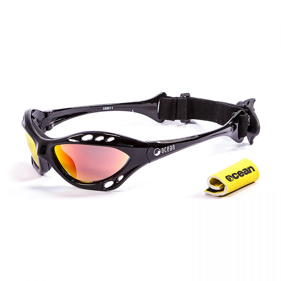OCEAN GLASSES LUNETTES SURF CUMBUCO Black shiny Revo