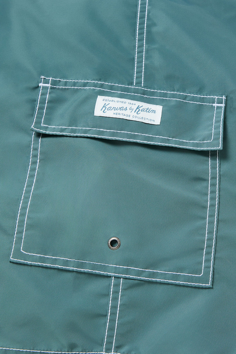 KATIN BOARDSHORT WATERMAN TRUNK atlantic green