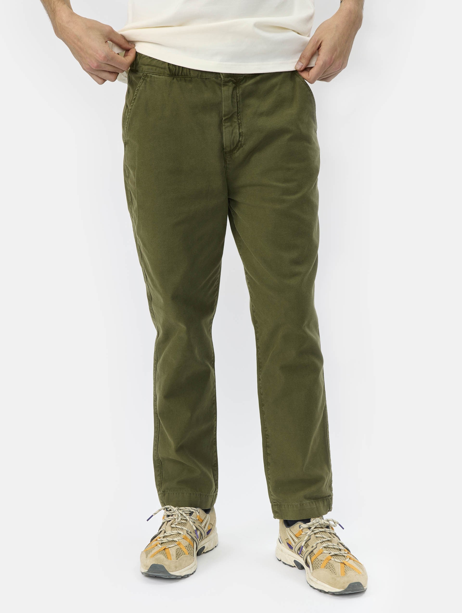 JONSEN ISLAND PANTALON PABLO Ivy green