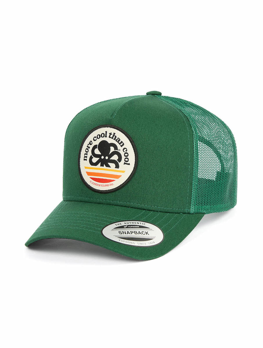 JONSEN ISLAND CASQUETTE TRUCKER COOL Rain forest