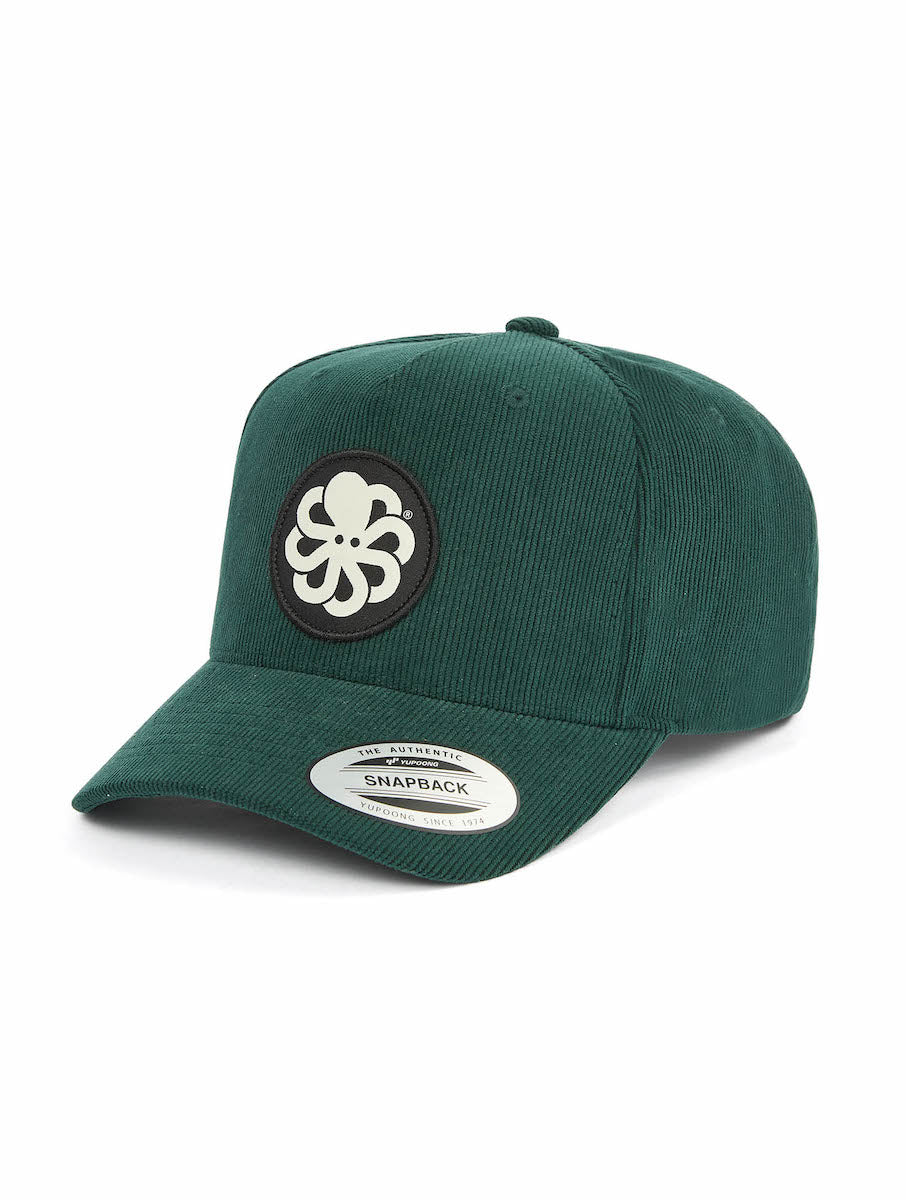 JONSEN ISLAND CASQUETTE TRUCKER CORDUROY Rain forest