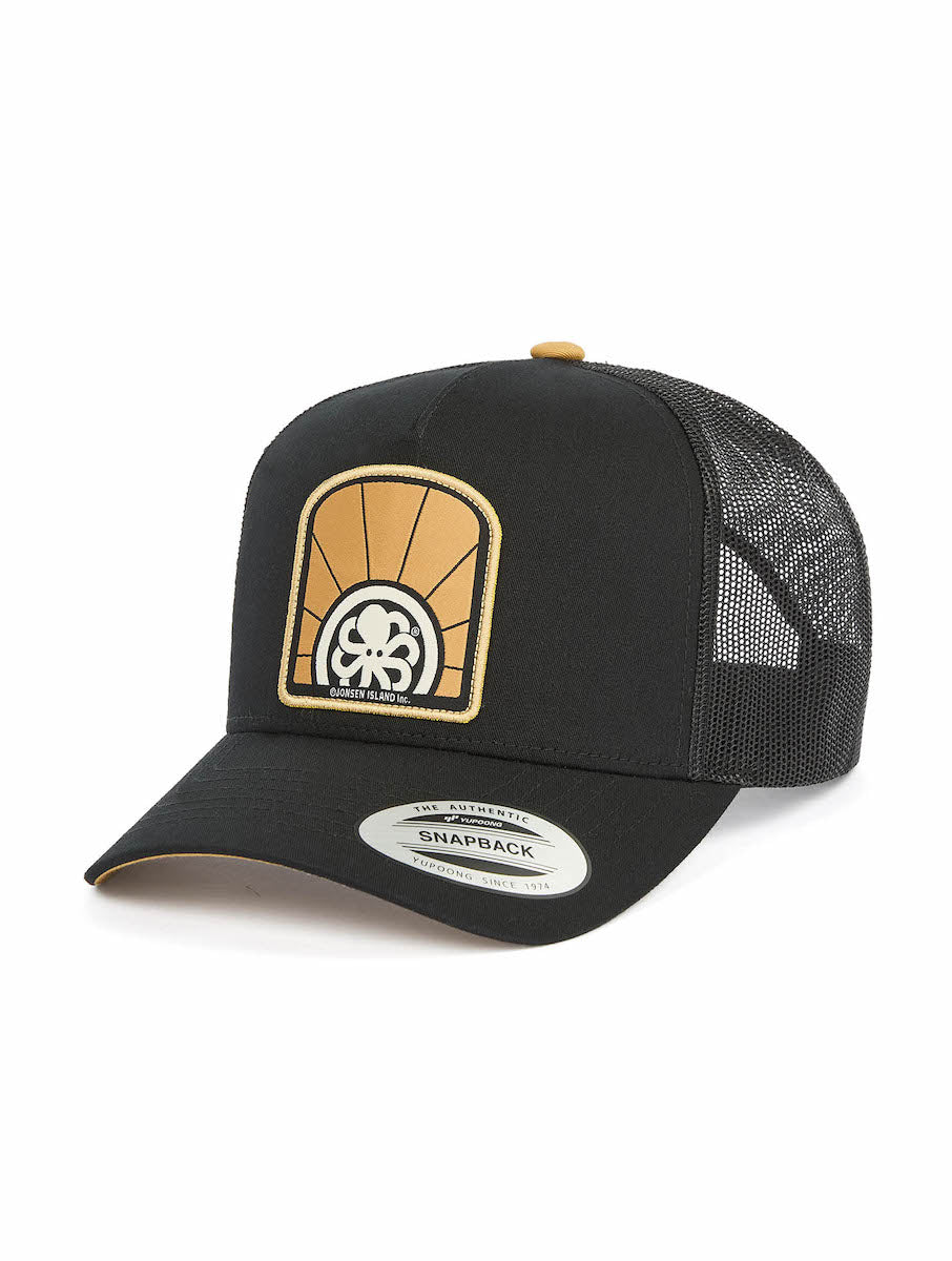 JONSEN ISLAND CASQUETTE TRUCKER OMNIA SOL Black