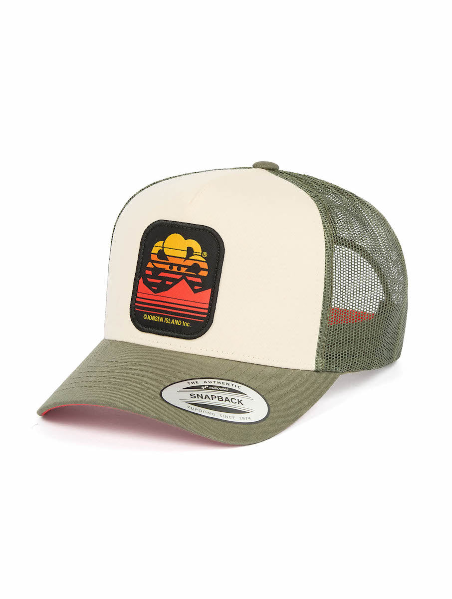 JONSEN ISLAND CASQUETTE TRUCKER ALPS 3 Coconut