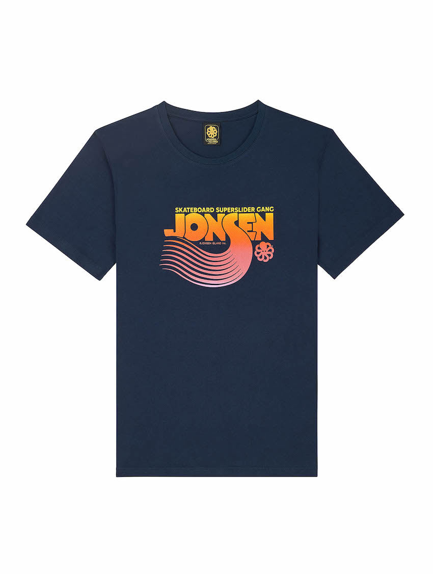 JONSEN ISLAND T-SHIRT CLASSIC SUPERSLIDER Navy