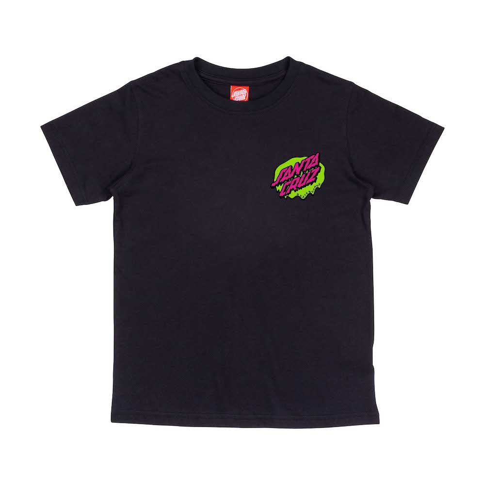 SANTA CRUZ ENFANT TEE SHIRT SLIME DOT Black