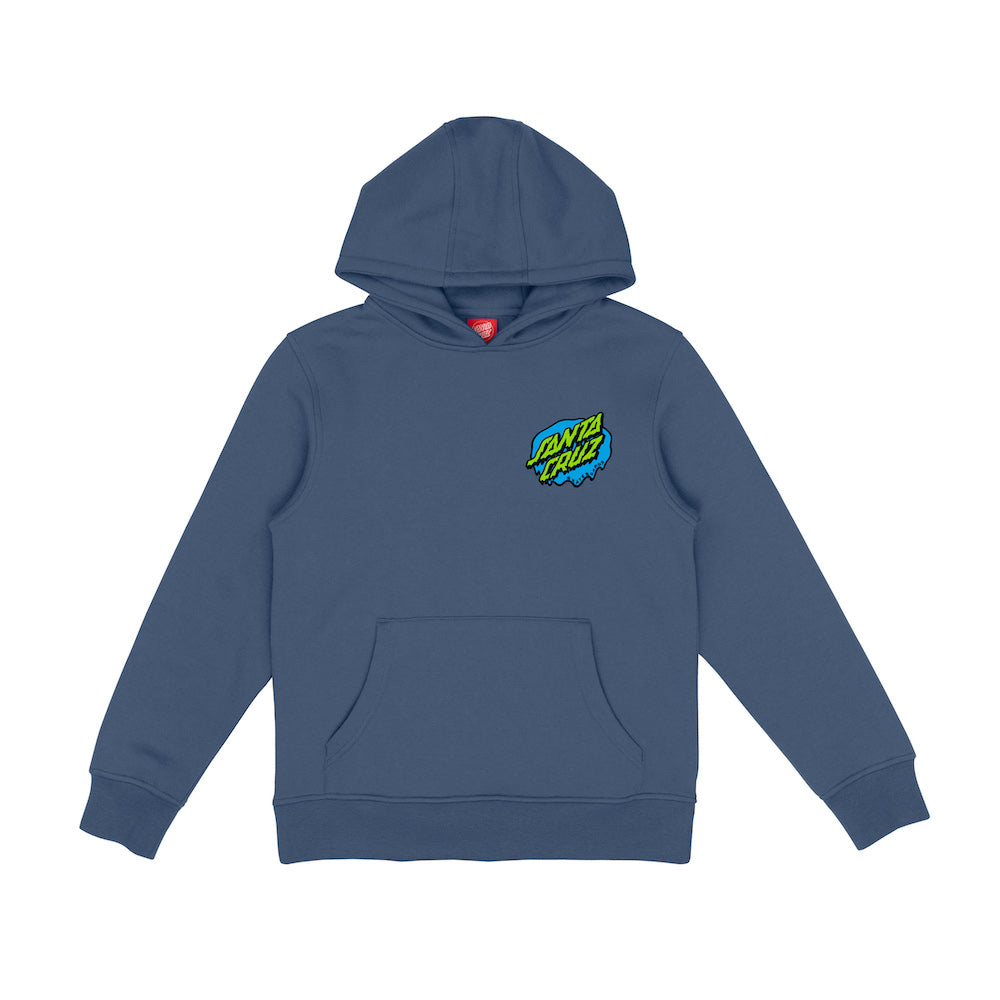 SANTA CRUZ ENFANT HOODIE SLIME DOT Heritage Blue