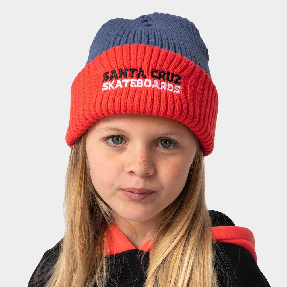 SANTA CRUZ ENFANT BONNET SCREAMING CONNECT BEANIE Heritage Blue