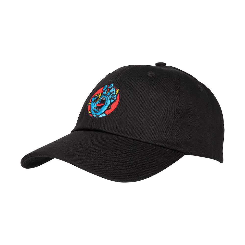 SANTA CRUZ CASQUETTE HAND DOT Black