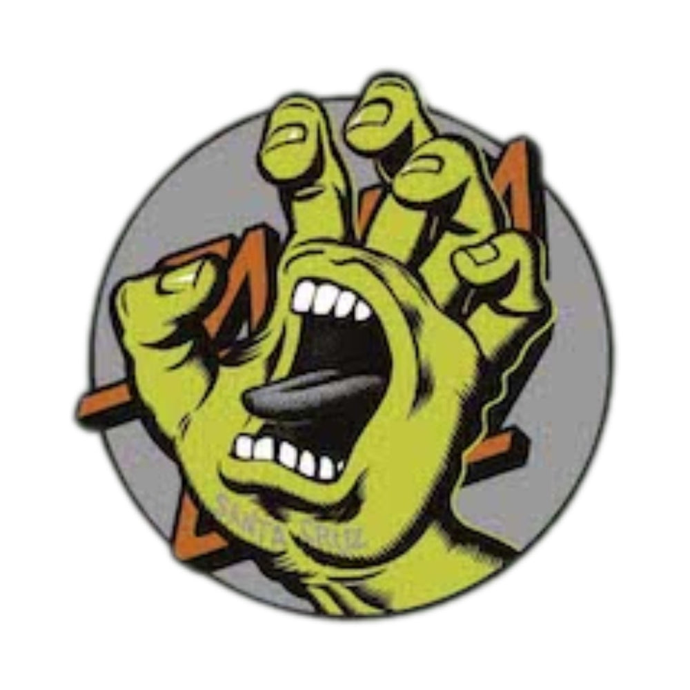 SANTA CRUZ ENFANT HOODIE HAND DOT FRONT Dark Moss