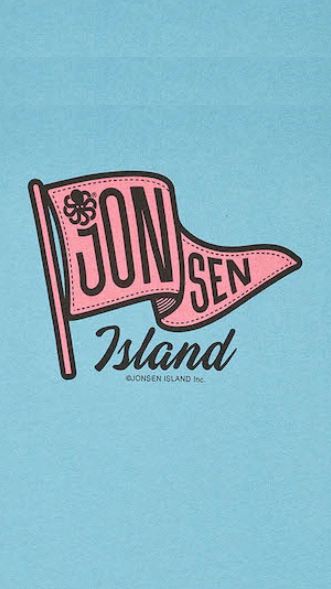 JONSEN ISLAND SWEATSHIRT CLASSIC GUSTAVO FLAG COLOR Adriatic blue