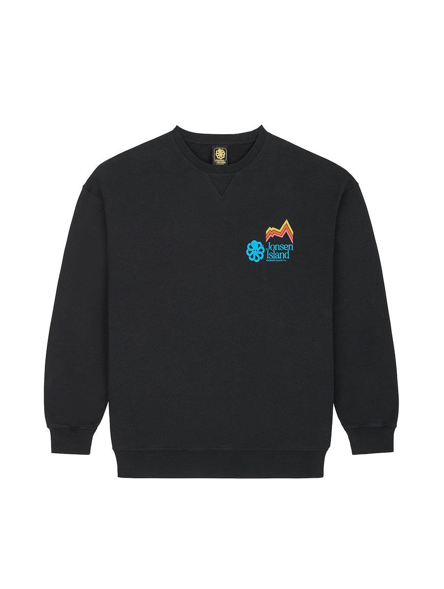 JONSEN ISLAND SWEATSHIRT CONFORT GUSTAVO SUNNY ALPS Black