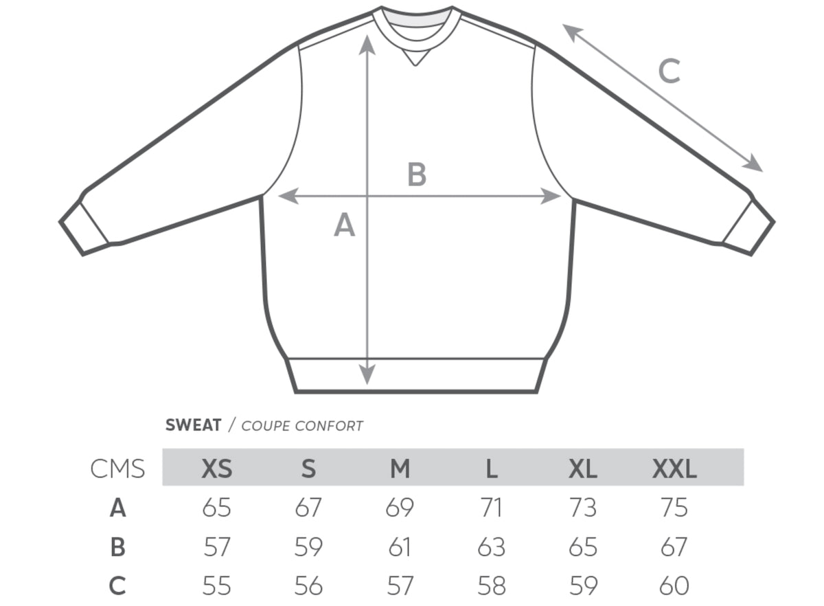 JONSEN ISLAND SWEATSHIRT CONFORT GUSTAVO BIG ROCK Red fade out