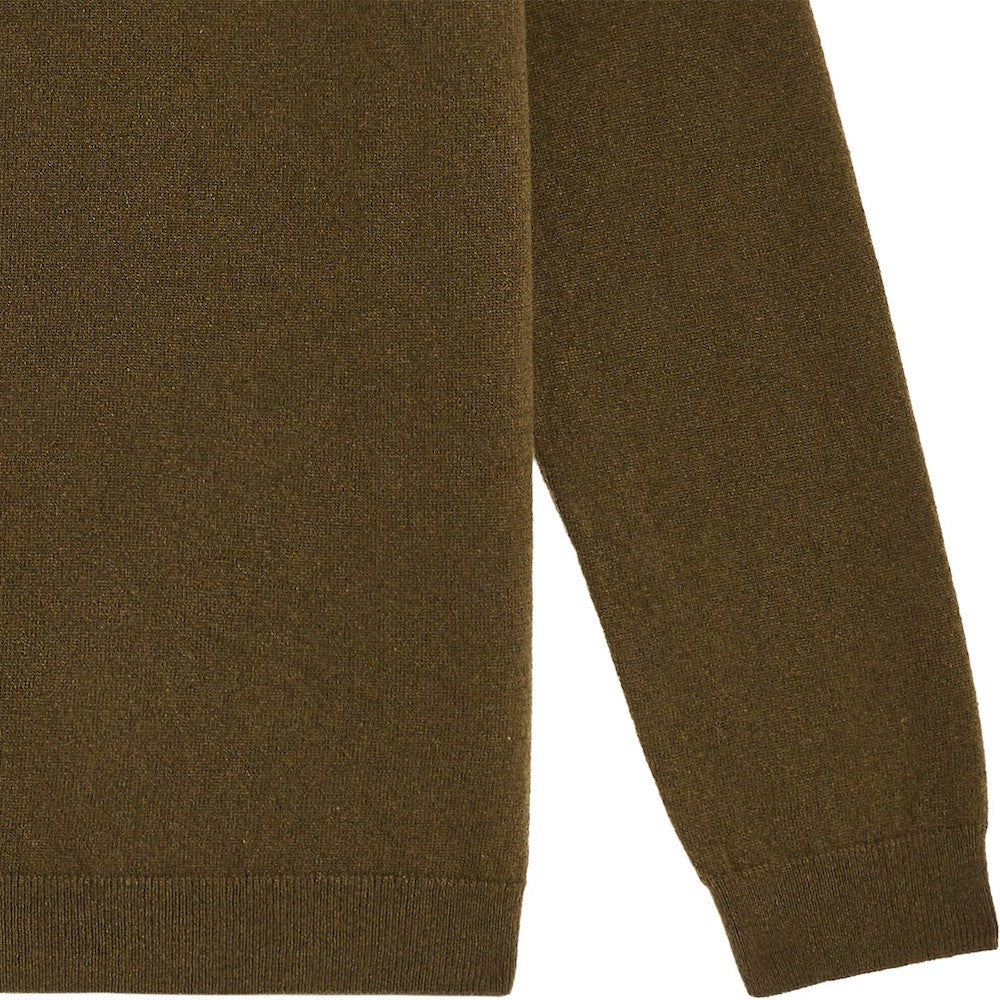 BASK IN THE SUN PULL POLO AUSTIN olive