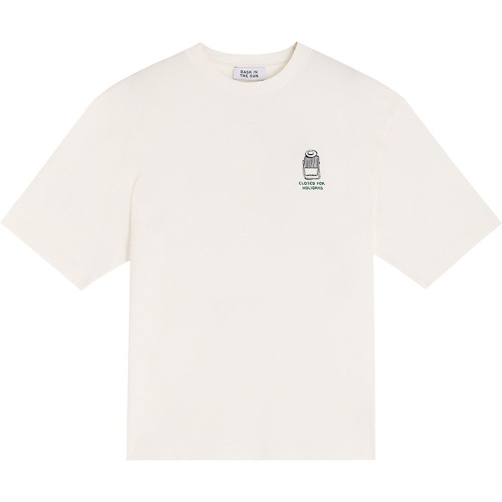BASK IN THE SUN TEE SHIRT CLOSED natural