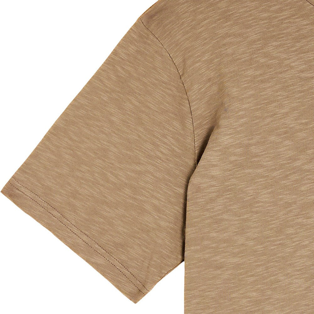 BASK IN THE SUN TEE SHIRT MINI TO THE SEA taupe