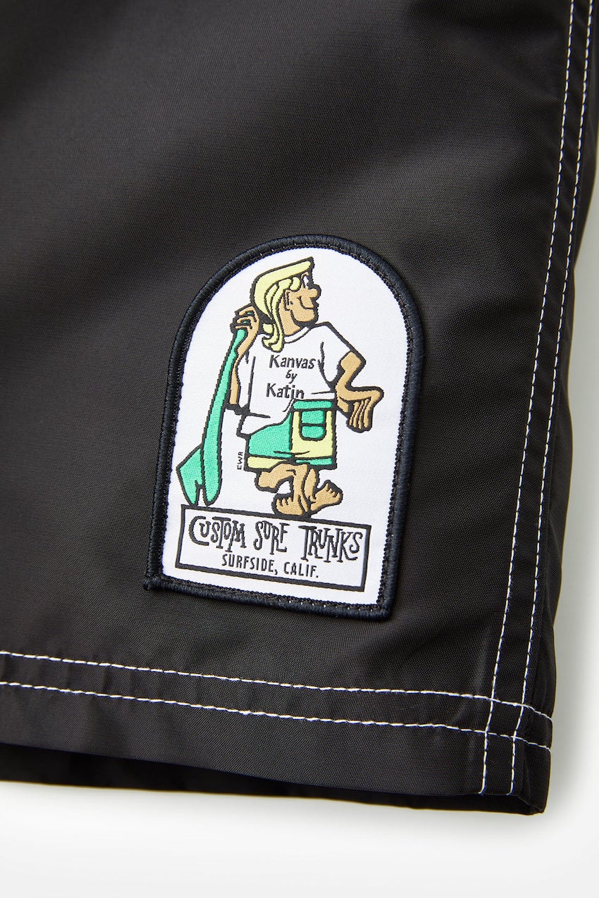 KATIN BOARDSHORT WATERMAN TRUNK Black