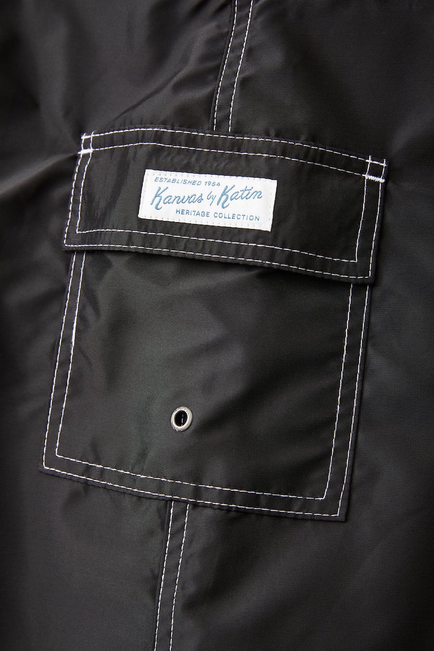 KATIN BOARDSHORT WATERMAN TRUNK Black