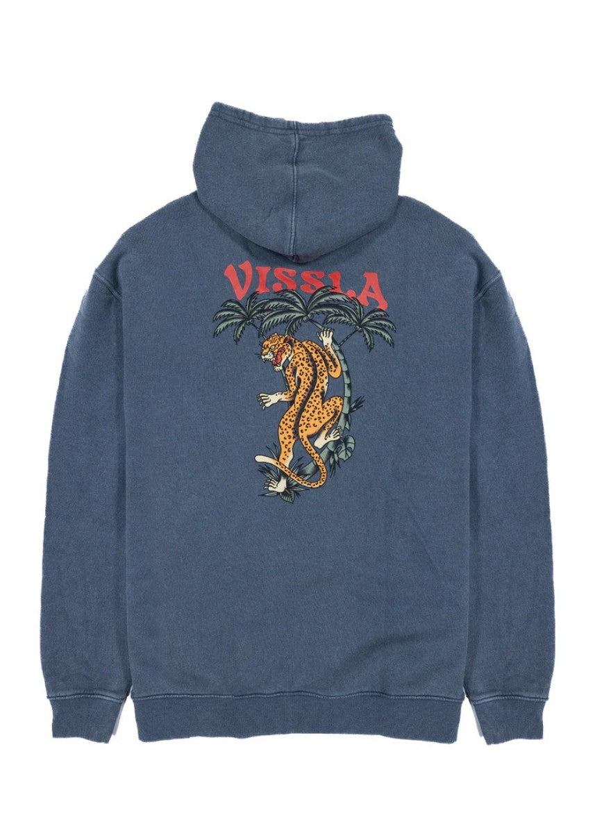 VISSLA SWEAT BIG CAT HOODIE Bleu