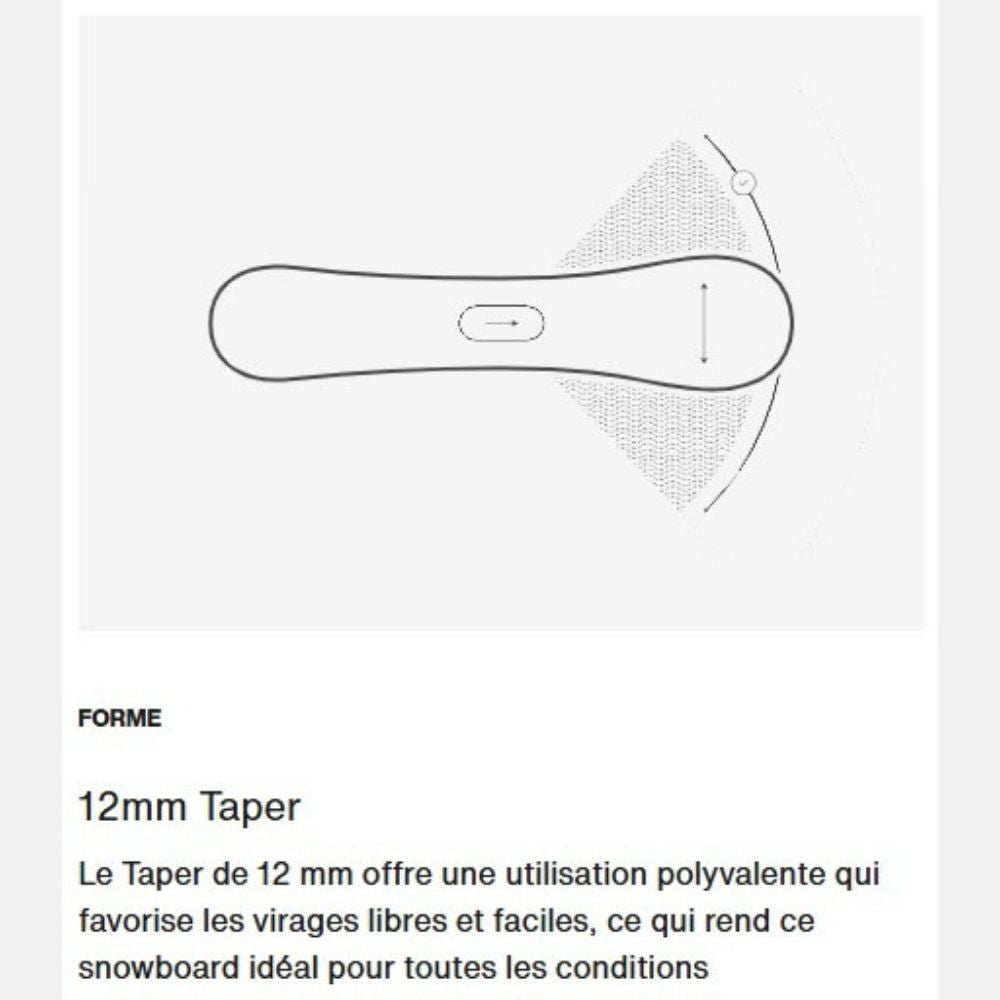 BURTON SNOW FAMILY TREE HOMETOWN HERO CAMBER 156