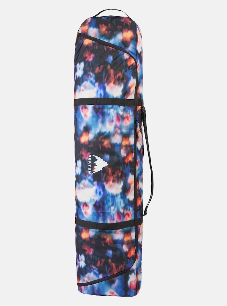 BURTON HOUSSE SNOW SPACE SACK SNOWBOARD BAG Floral Blur