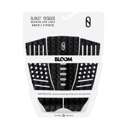 SLATER DESIGN PAD SURF ARRIERE 3 PIECES Noir