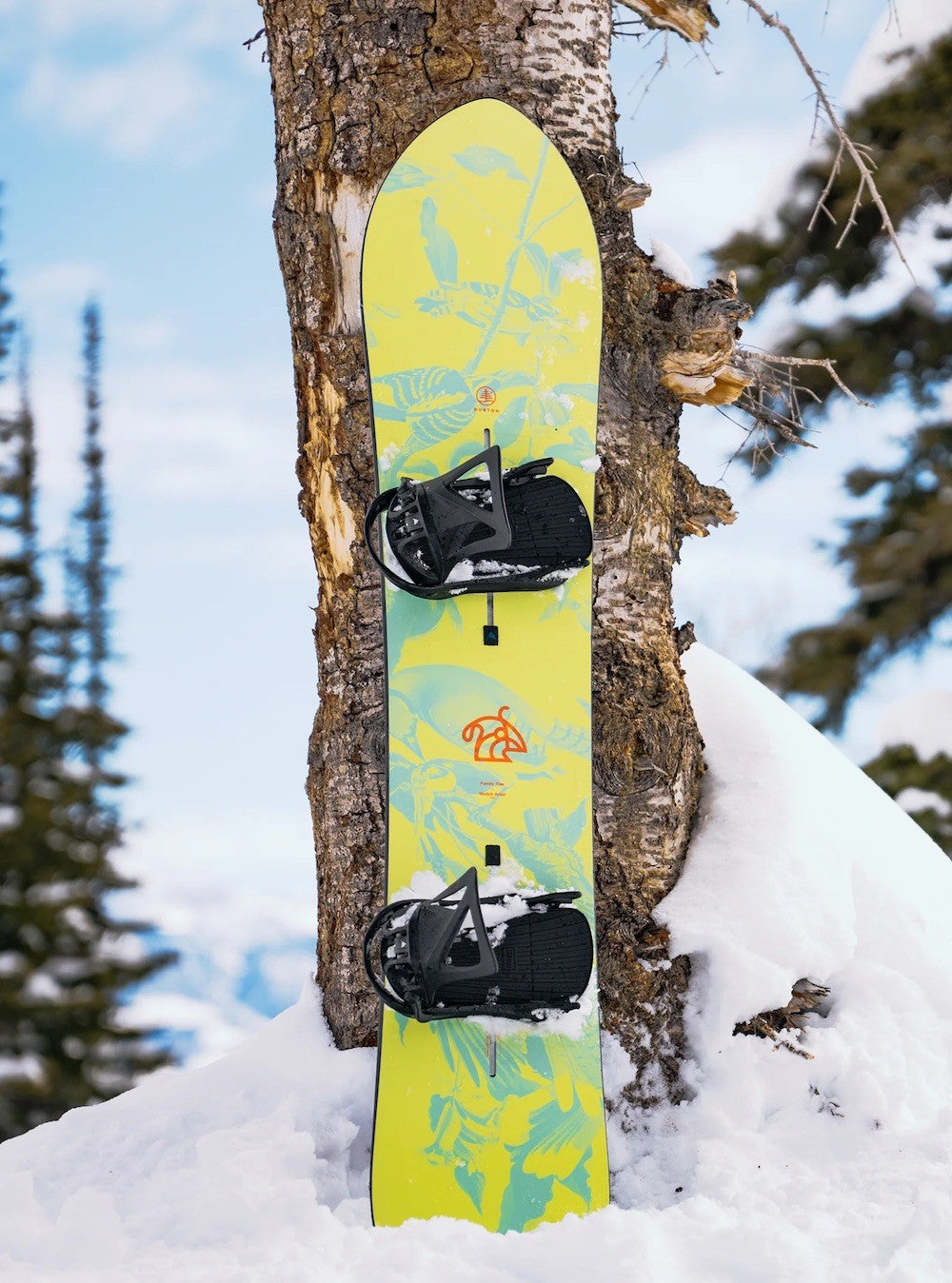 BURTON SNOW FAMILY TREE SKETCH ARTIST CAMBER 147