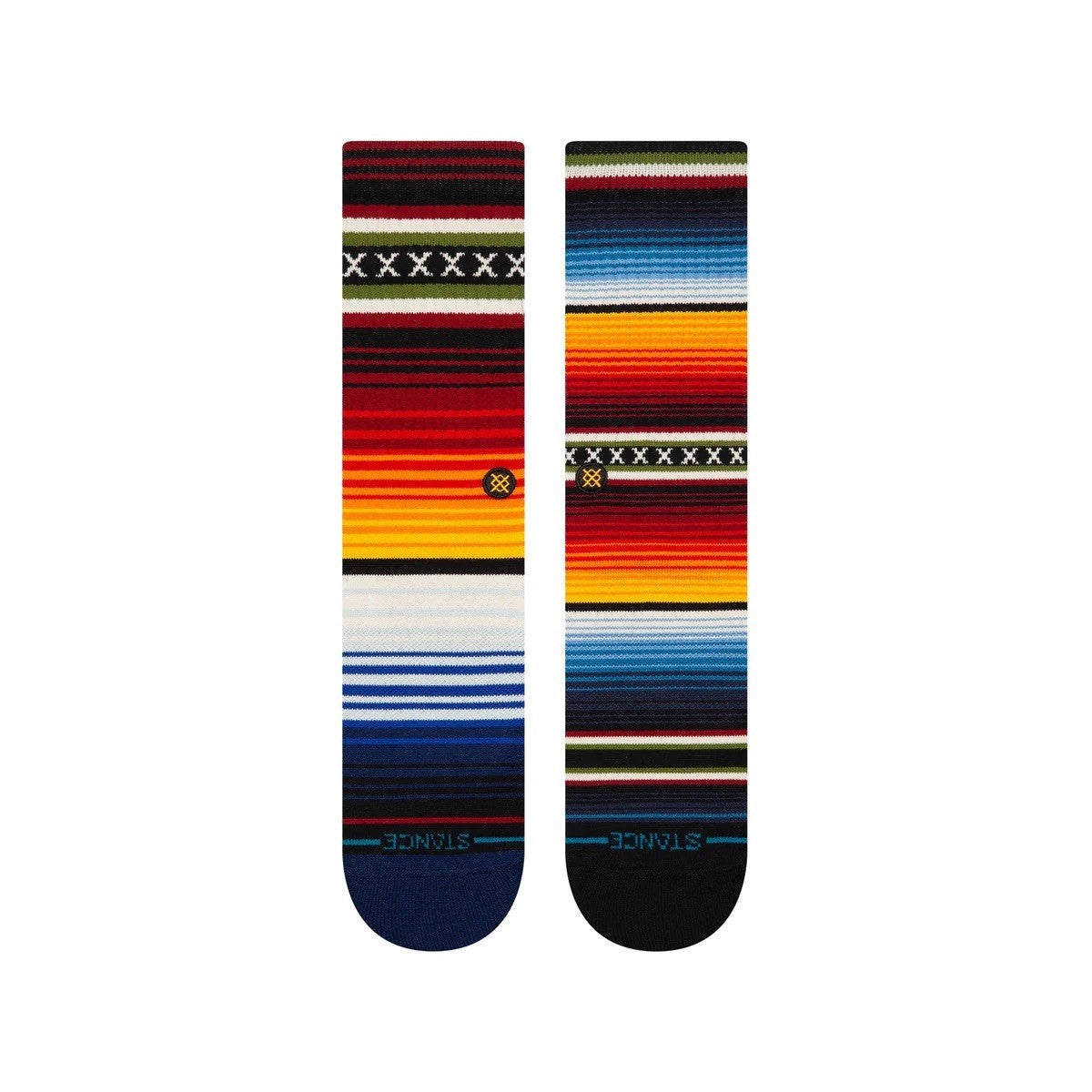 STANCE CHAUSSETTES CURREN ST CREW Red