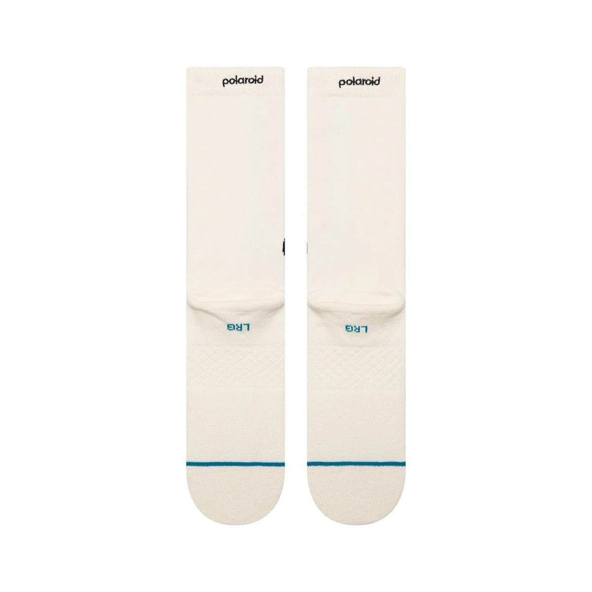 STANCE CHAUSSETTES POLAROID APERTURE CREW White