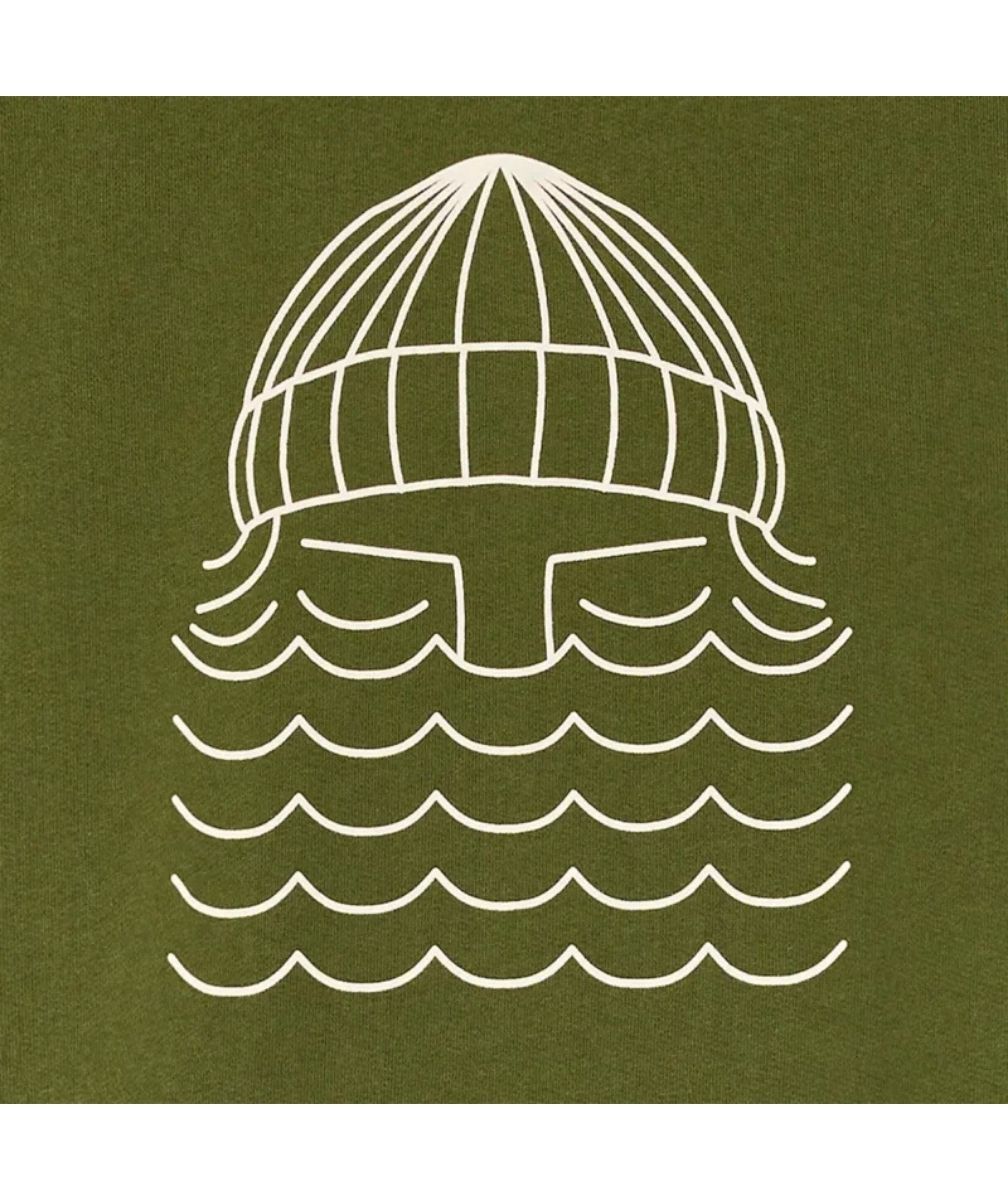 BASK IN THE SUN SWEAT TO THE SEA Olive