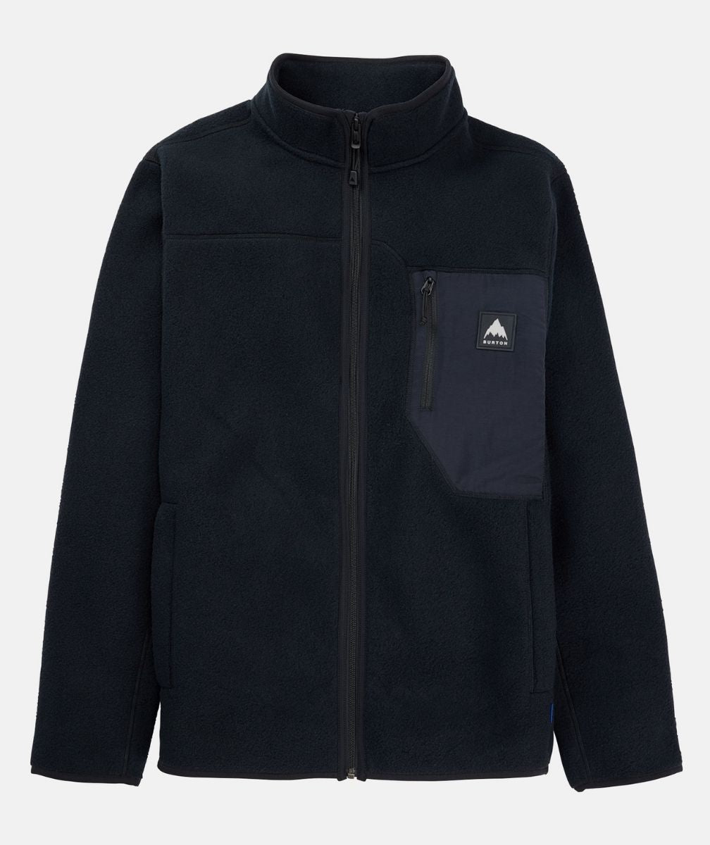 BURTON POLAIRE CINDER FULL ZIP True Black