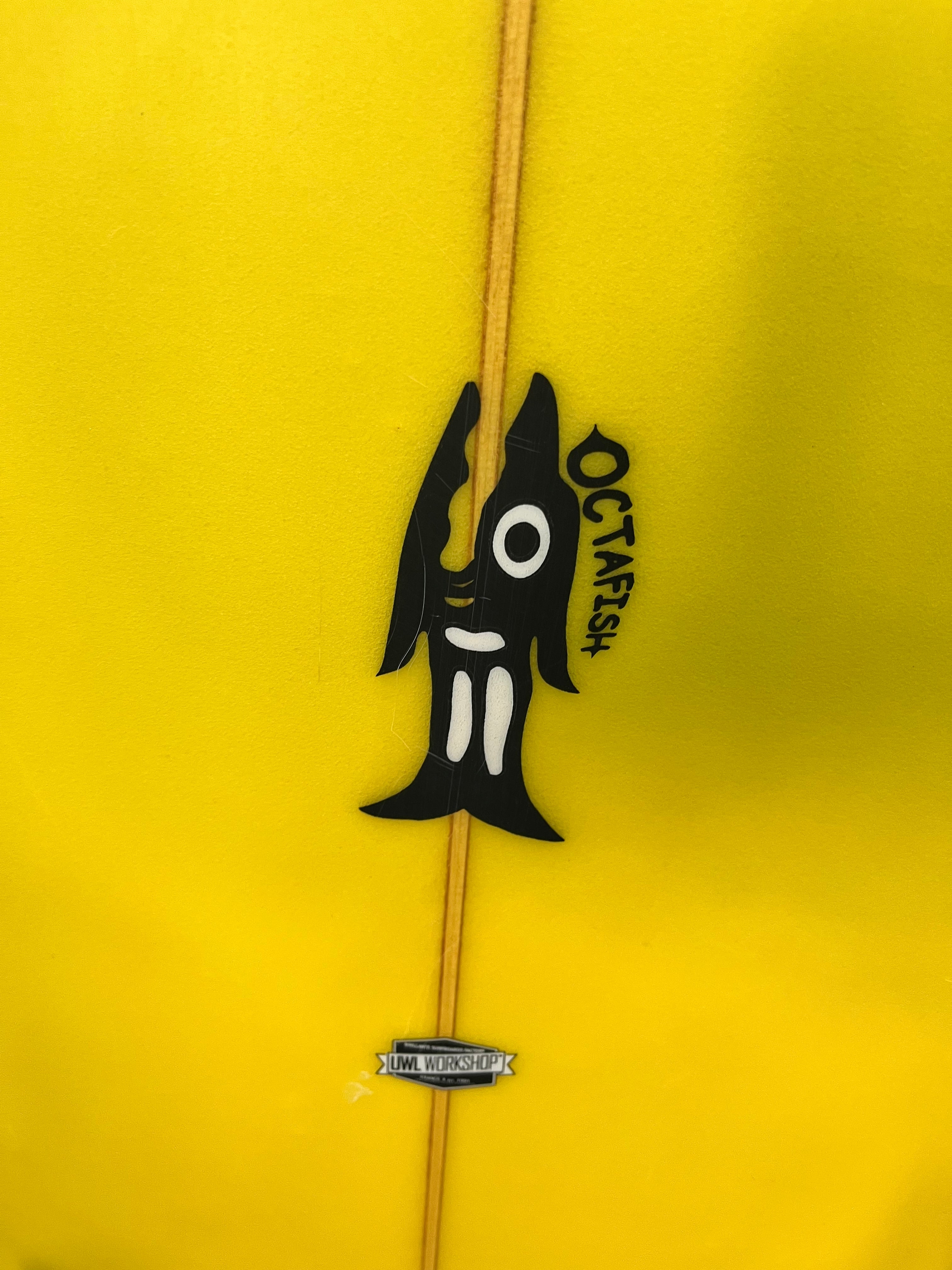 CAMPBELL BROTHERS OCTAFISH SURF 5'6“ Résine teintée jaune
