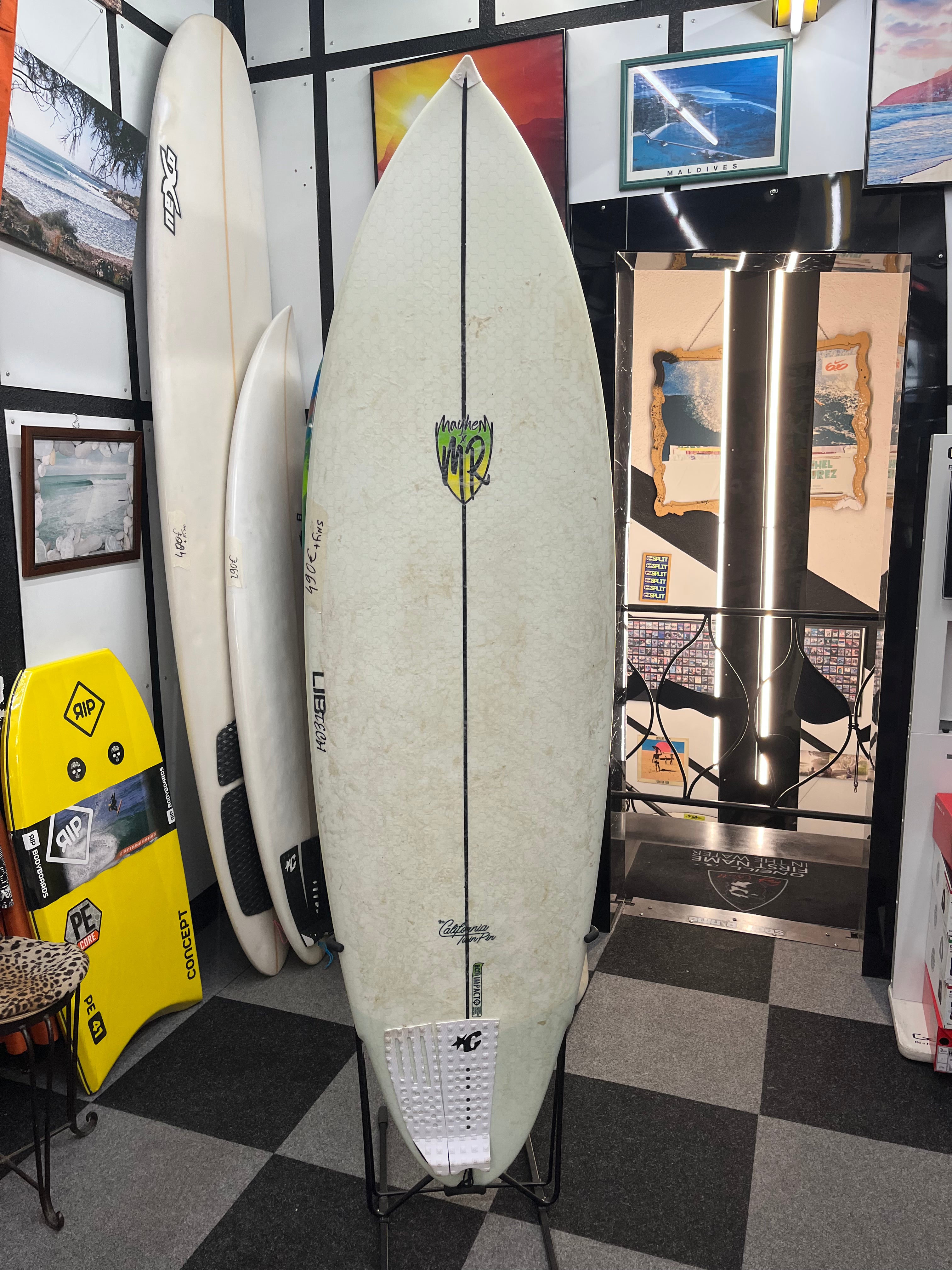 LOST X LIB TECH MARK RICHARD CALIFORNIA TWIN PIN 6'6"