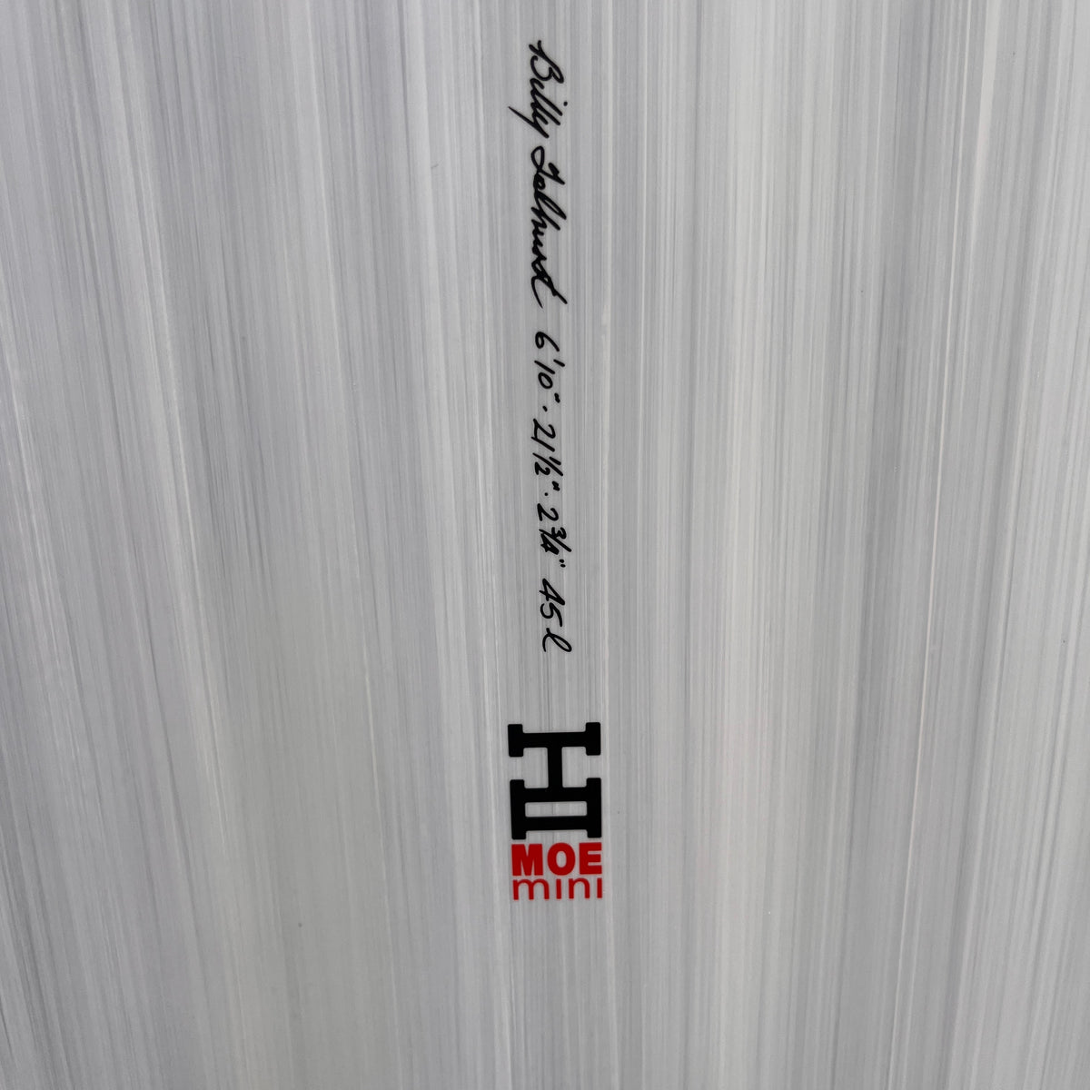 THUNDERBOLT HARLEY INGLEBY MINI MOE 6’10“ Candy white