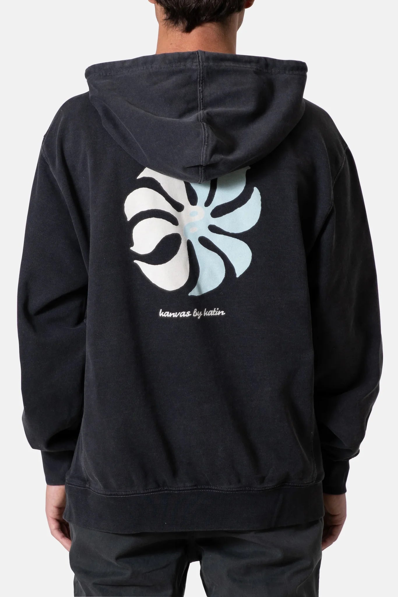 KATIN SWEAT SHIRT HOODIE TOGETHER Black wash