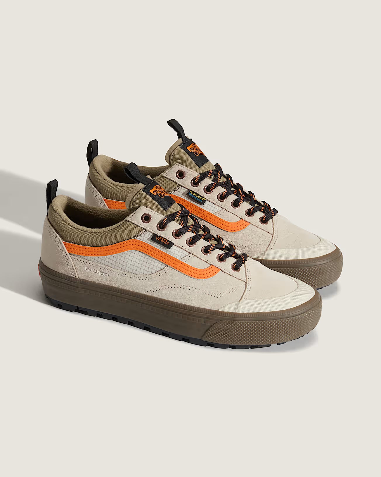 VANS OLD SKOOL WATERPROOF Taupe orange